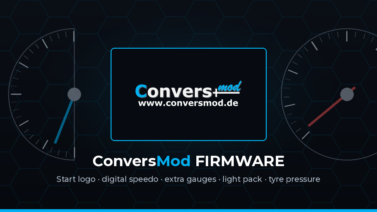ConversMod firmware for the Convers+ instrument cluster